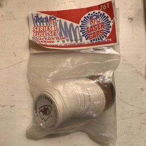 Lot of 2:1995 NFL Football Laser Caps - Laserform Milk Caps & Slammer 761 445304